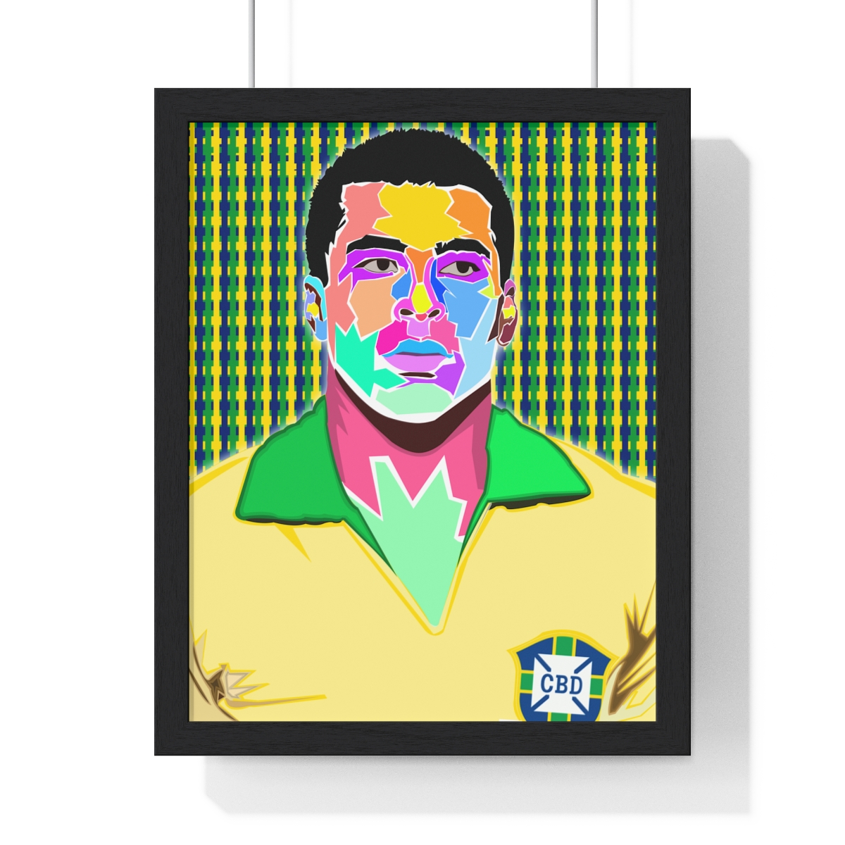 jarzinho-football-magician-iconic-framed-artwork-football-bloody-hell