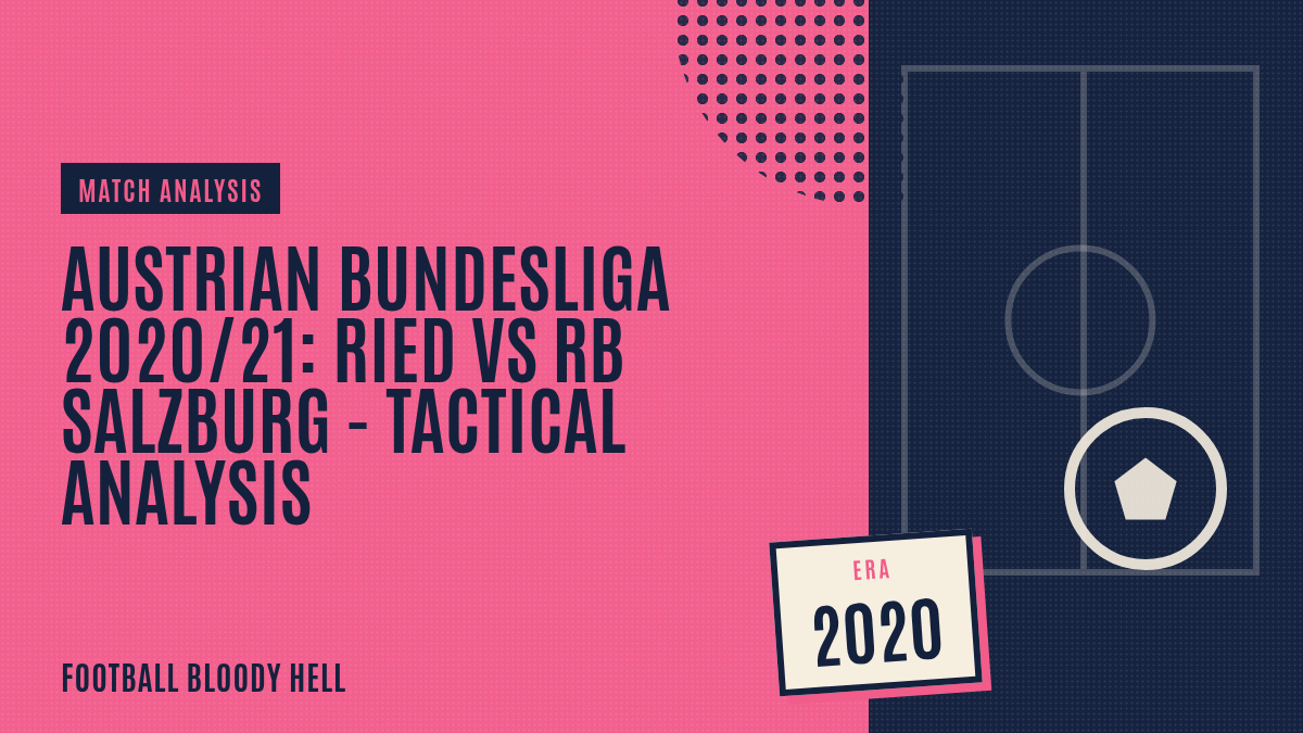 Austrian Bundesliga 2020/21: Ried vs RB Salzburg – tactical analysis
