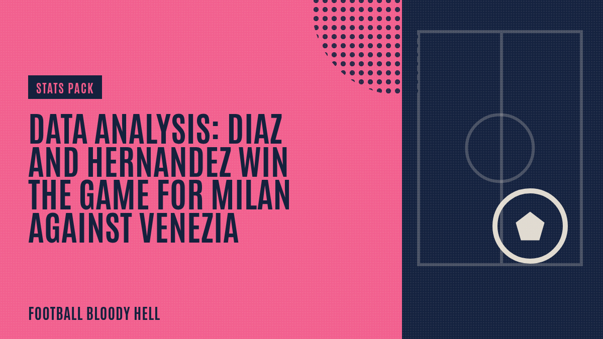 Data Analysis: Diaz and Hernandez win the game for Milan against Venezia