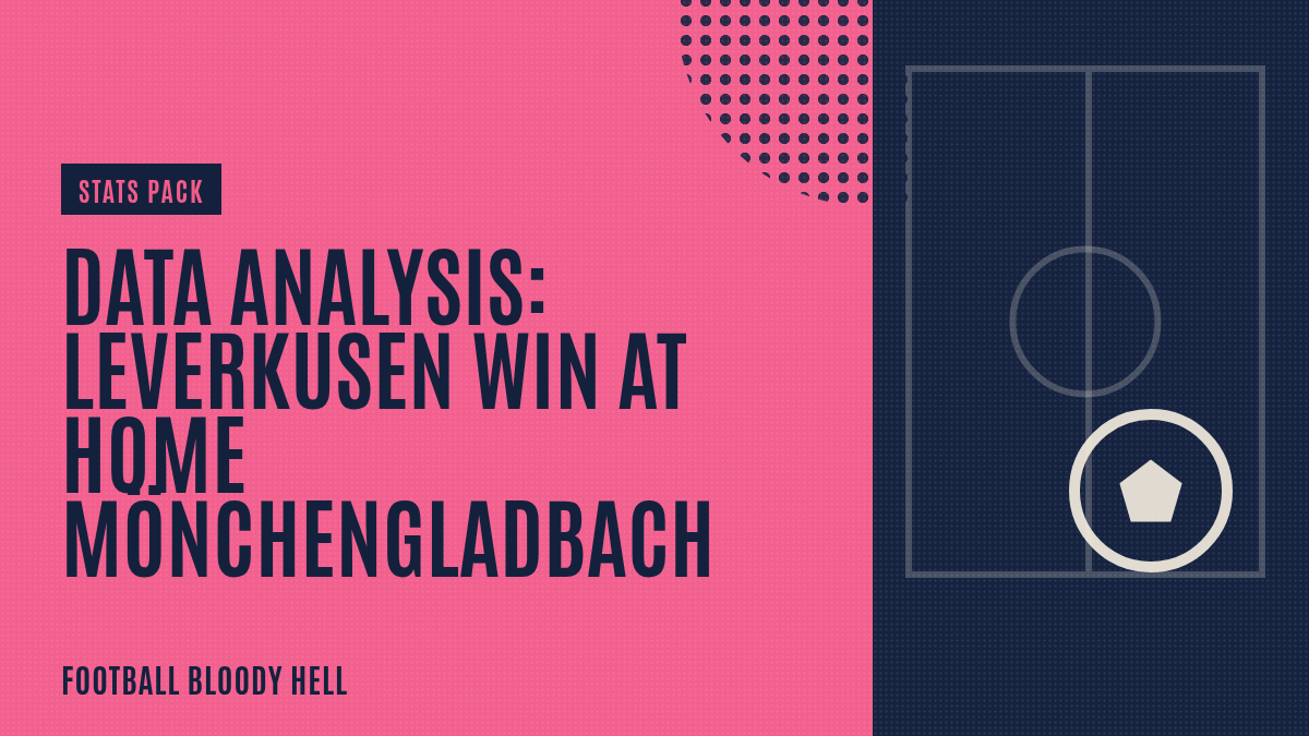 Data Analysis: Leverkusen win at home Mönchengladbach