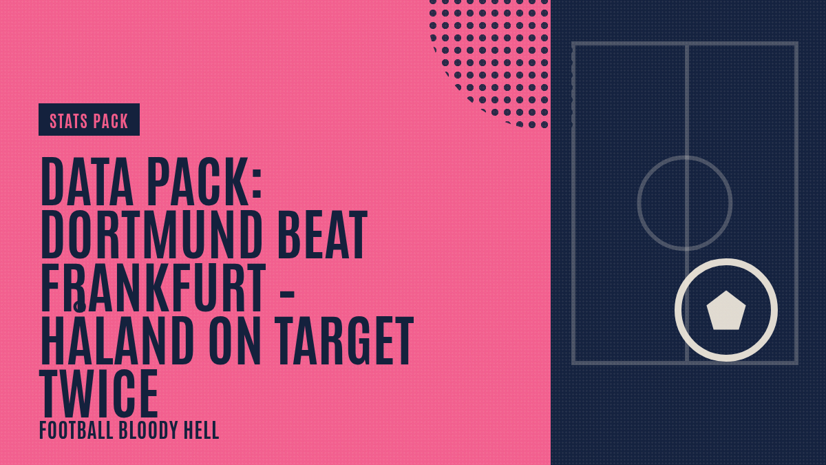 Data Pack: Dortmund beat Frankfurt – Håland on target twice