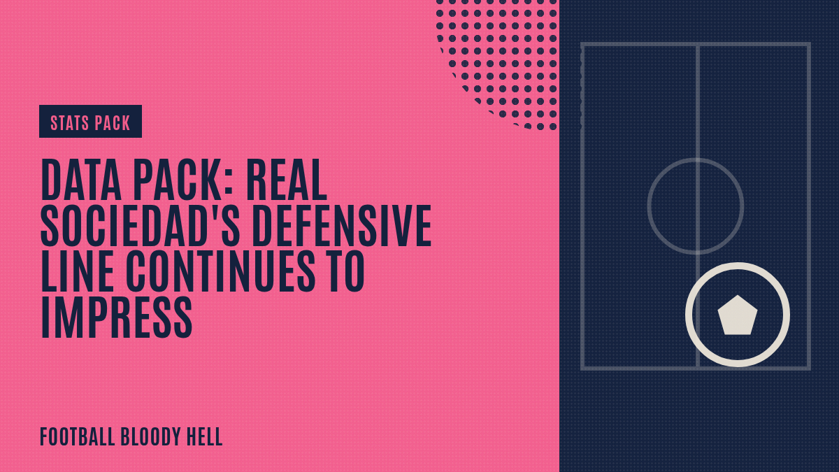 Data Pack: Real Sociedad's defensive line continues to impress