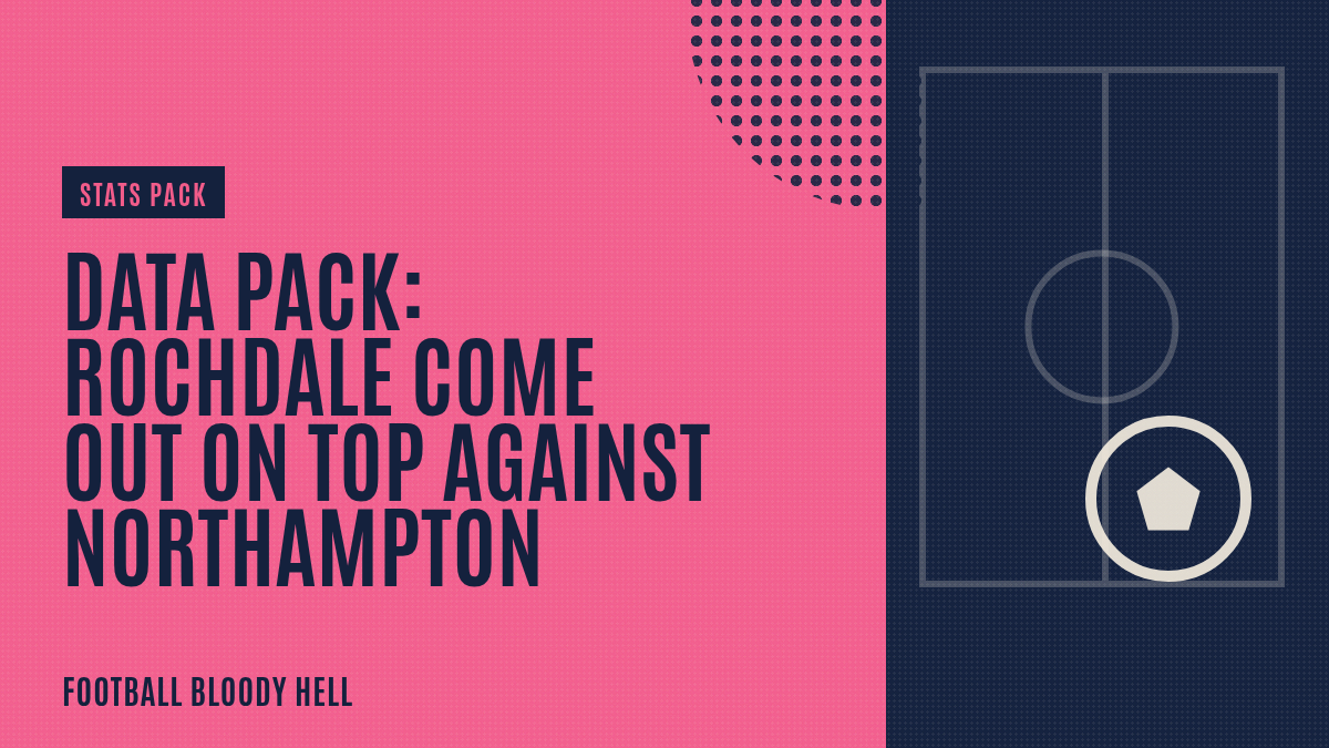 Data Pack: Rochdale come out on top against Northampton