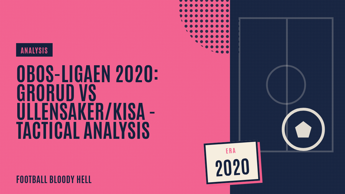 OBOS-Ligaen 2020: Grorud vs Ullensaker/Kisa – tactical analysis