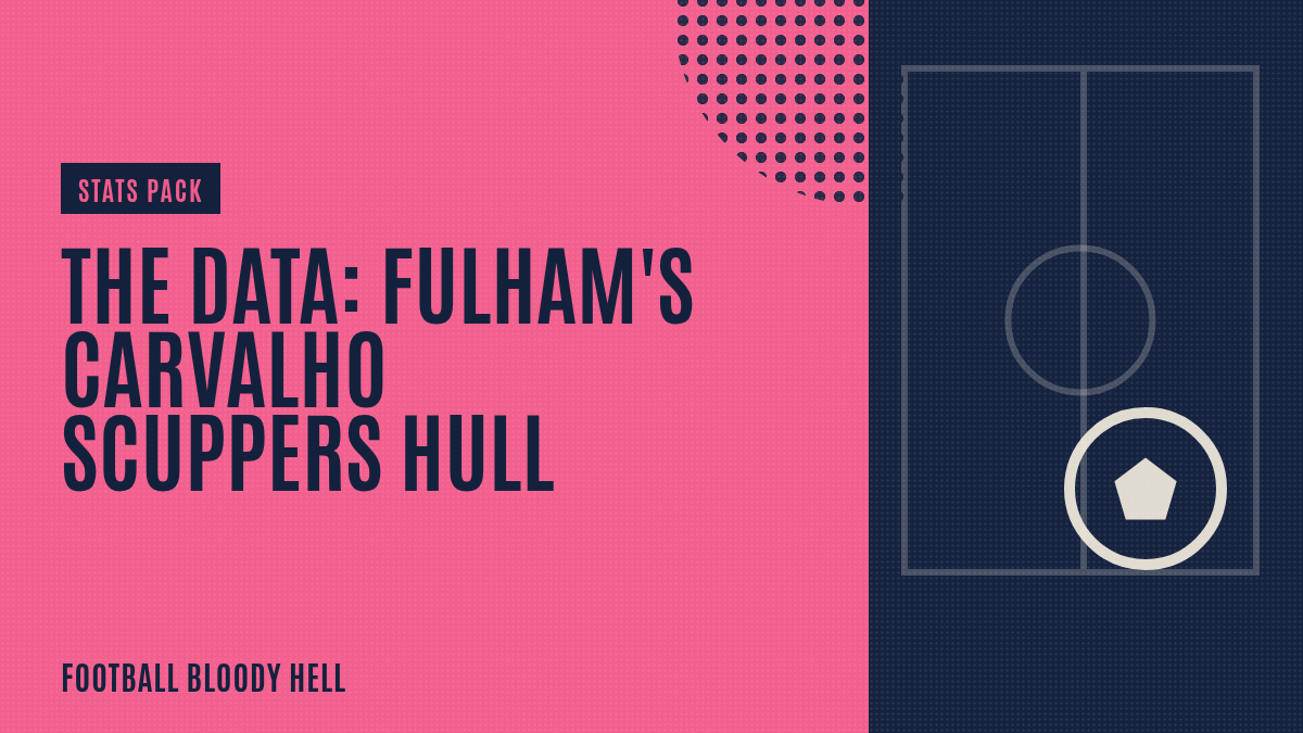 The Data: Fulham's Carvalho scuppers Hull