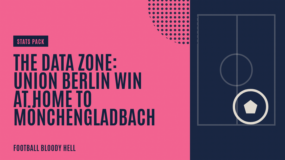The Data Zone: Union Berlin win at home to Mönchengladbach