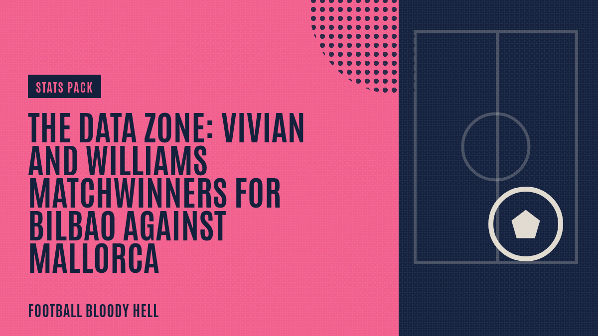 The Data Zone: Vivian and Williams matchwinners for Bilbao against Mallorca