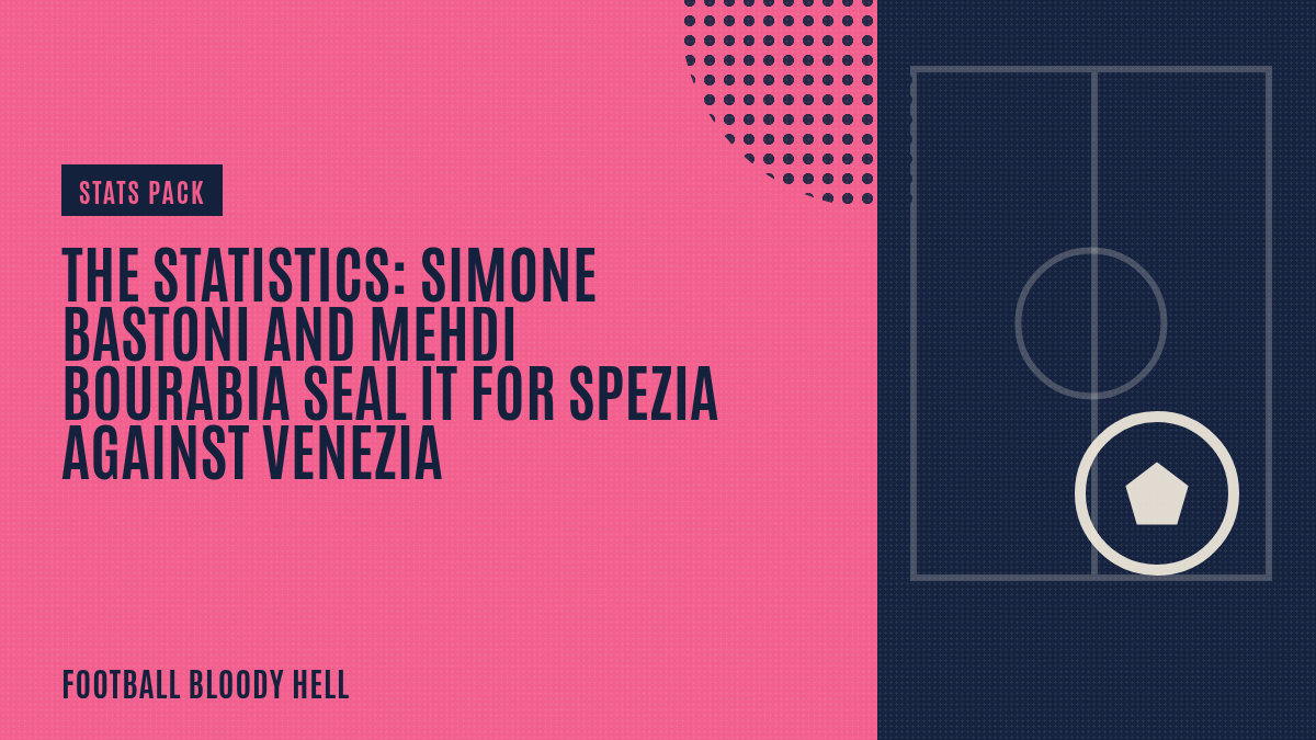 The Statistics: Simone Bastoni and Mehdi Bourabia seal it for Spezia against Venezia